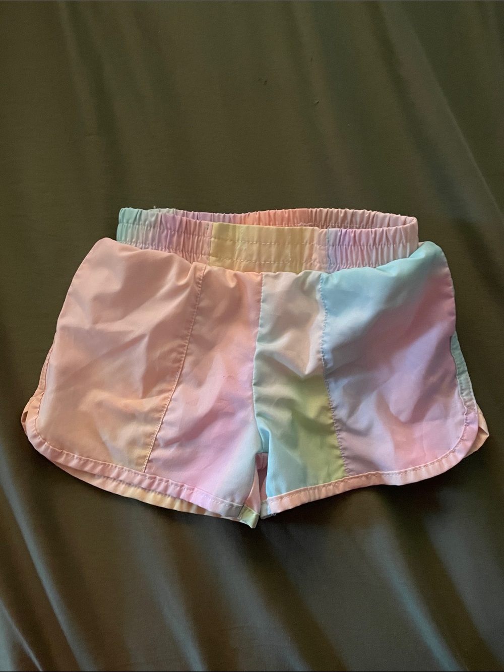 The Children's Place Pastel Stripe Elastic Waist Shorts